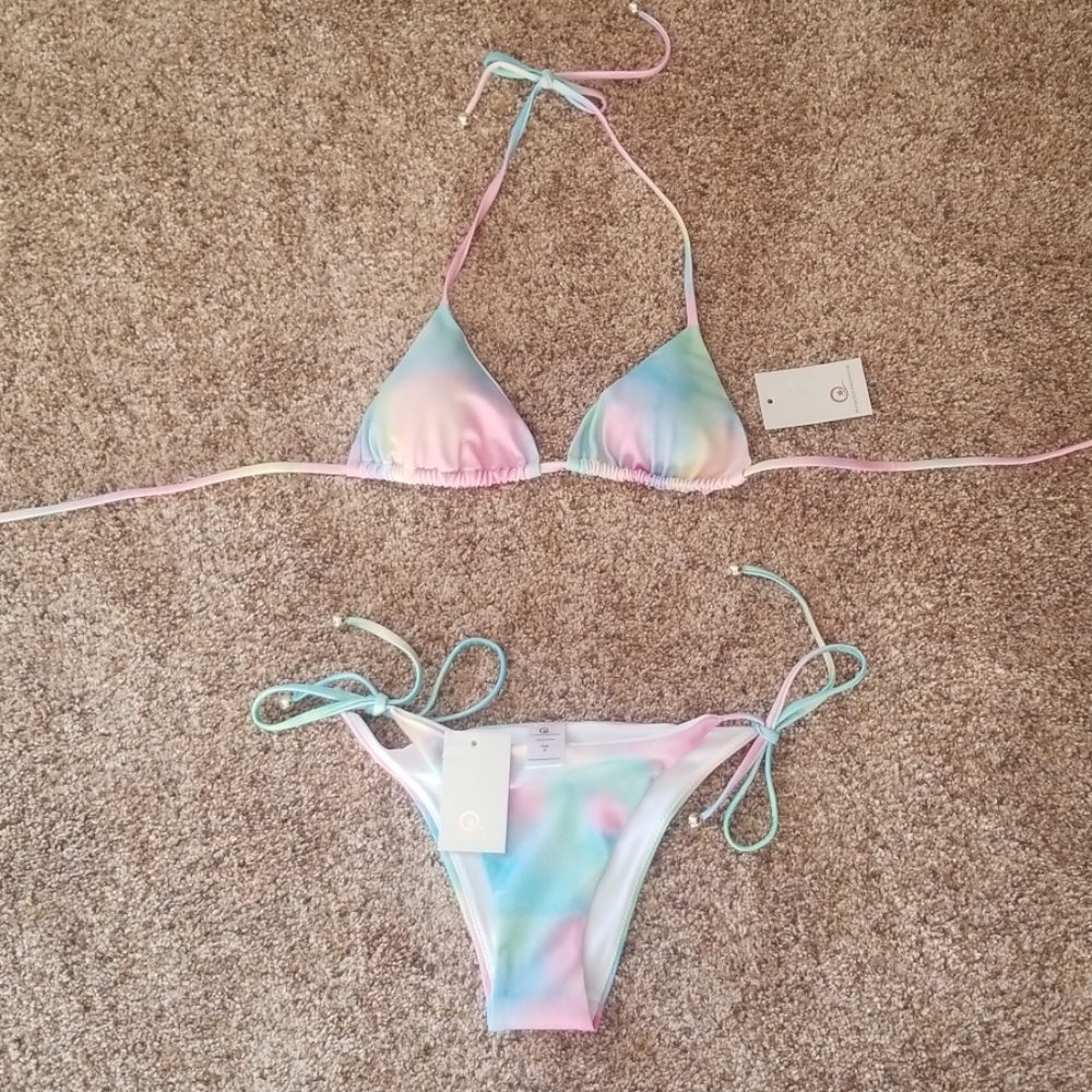 Plumeria Unicorn Bikini